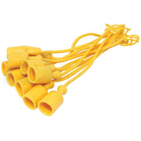 Aftermarket Dust Cap, 38, Yellow 10 pkg A-C211318-AI